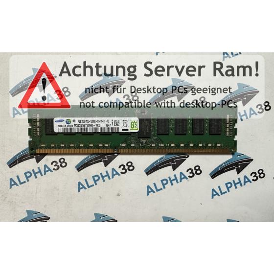 M393B5273DH0-YK0 - Samsung 4 GB DDR3-1600 RDIMM PC3L-12800R 2Rx8