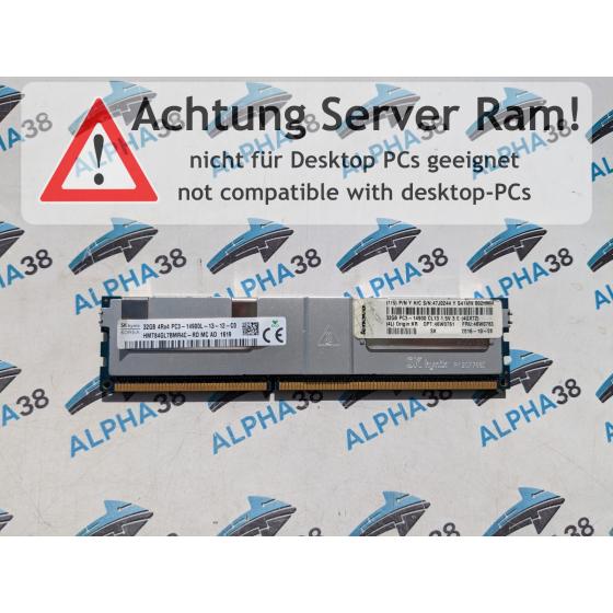 HMT84GL7BMR4C-RD - SK Hynix 32 GB DDR3-1866 RDIMM PC3-14900L 4Rx4