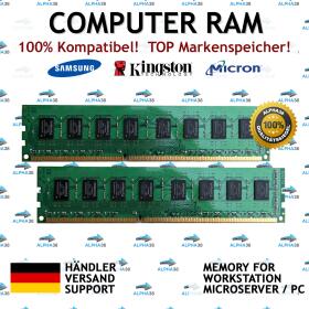 4 GB (2x 2 GB) UDIMM ECC DDR3-1066 RAM für Dell...