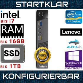 Lenovo ThinkCentre M700 Intel Pentium 8 GB keine SSD Festplatte kein Zubehör