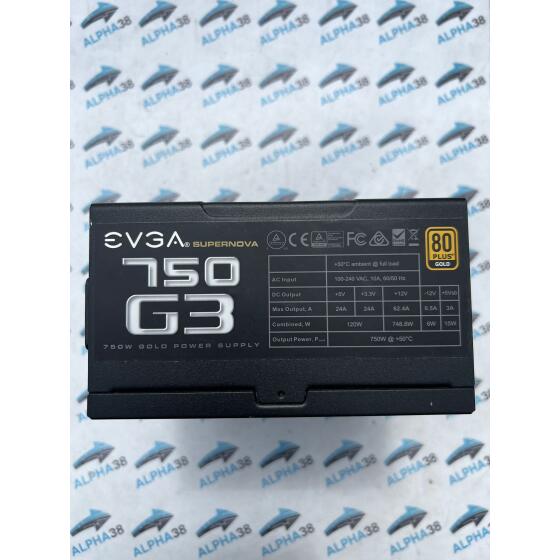 EVGA Super Nova 750 G3 - 80 PLUS Gold 750W Watt Netzteil vollständig modular