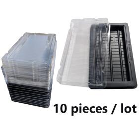 10x Verpackung 50er RAM DIMM Tray mit Deckel