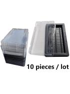 10x Verpackung 50er RAM DIMM Tray mit Deckel